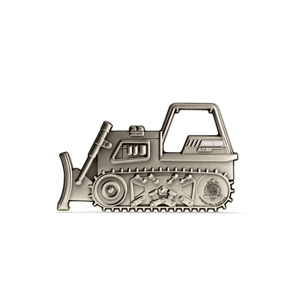Tonka Bulldozer 1 Oz Silver Collectible Coin Agoro