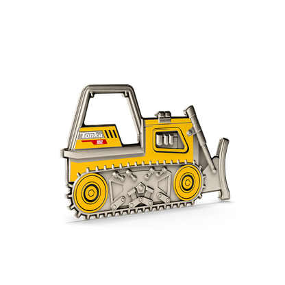 Tonka Bulldozer 1 Oz Silver Collectible Coin Agoro
