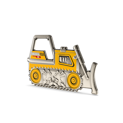 Tonka Bulldozer 1 Oz Silver Collectible Coin Agoro
