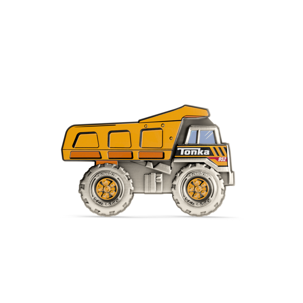 Tonka Dump Truck 1 Oz Silver Collectible Coin