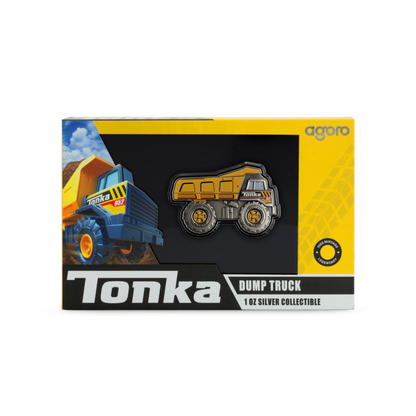 Tonka Dump Truck 1 Oz Silver Collectible Coin
