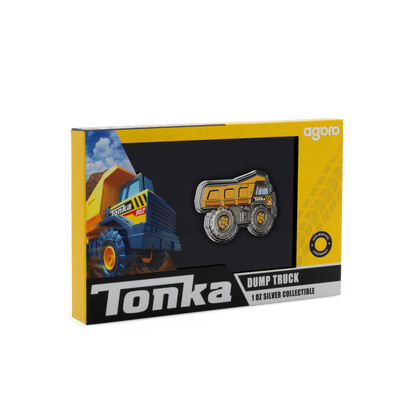 Tonka Dump Truck 1 Oz Silver Collectible Coin