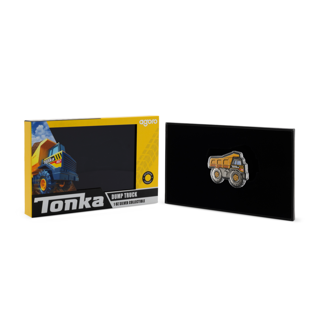 Tonka Dump Truck 1 Oz Silver Collectible Coin