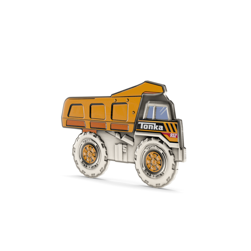Tonka Dump Truck 1 Oz Silver Collectible Coin