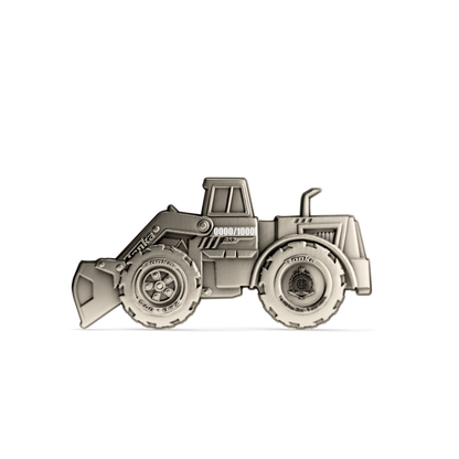 Tonka Front Loader 1 Oz Silver Collectible Coin AGORO