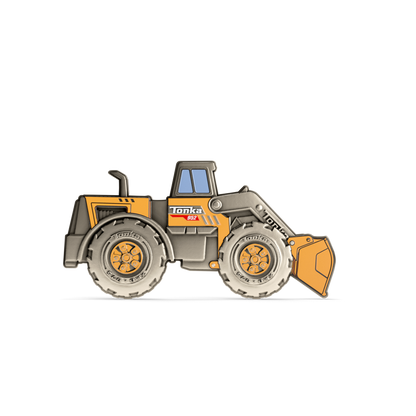 Tonka Front Loader 1 Oz Silver Collectible Coin AGORO