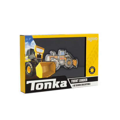 Tonka Front Loader 1 Oz Silver Collectible Coin AGORO