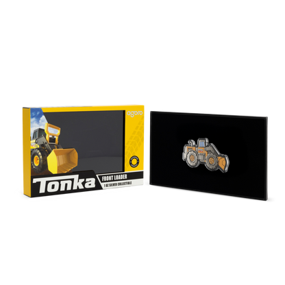 Tonka Front Loader 1 Oz Silver Collectible Coin AGORO