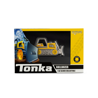 Tonka Bulldozer 1 Oz Silver Collectible Coin Agoro