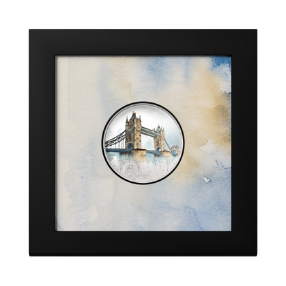 Tower Bridge World Landmarks 1/2 Oz Silver Coin 2027 CIT COIN INVEST AG
