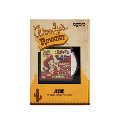 JESSIE Disney Pixar Woody's Roundup 1 Oz Silver Coin $2 Niue 2025 - PARTHAVA COIN