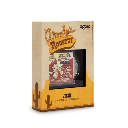 JESSIE Disney Pixar Woody's Roundup 1 Oz Silver Coin $2 Niue 2025 - PARTHAVA COIN