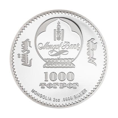 Trans-Siberian Railway Faberge Eggs 2 Oz Silver Coin 2027 CIT COIN INVEST AG