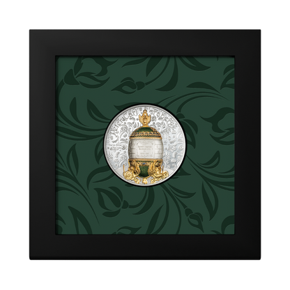 Trans-Siberian Railway Faberge Eggs 2 Oz Silver Coin 2027 CIT COIN INVEST AG