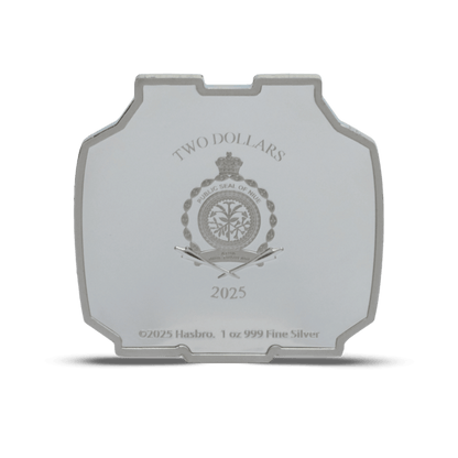 Transformers Heads Starscream Silver Coin