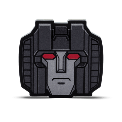 Transformers Heads Starscream Silver Coin