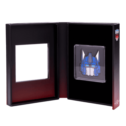 Transformers Heads Optimus Prime Silver Coin - PARTHAVA COIN
