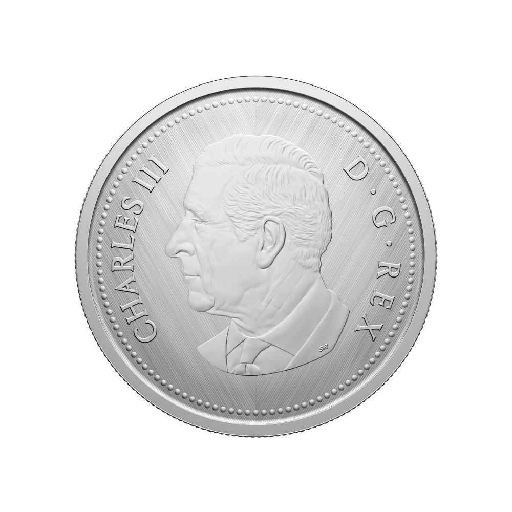 Tribute W Mint Mark Beaver 1 Oz Fine Silver Coin Canada 2025