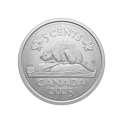 Tribute W Mint Mark Beaver 1 Oz Fine Silver Coin Canada 2025