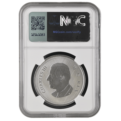 Tribute: W Mint Mark Bluenose 1 Oz Fine Silver Coin - SP 70 - PARTHAVA COIN