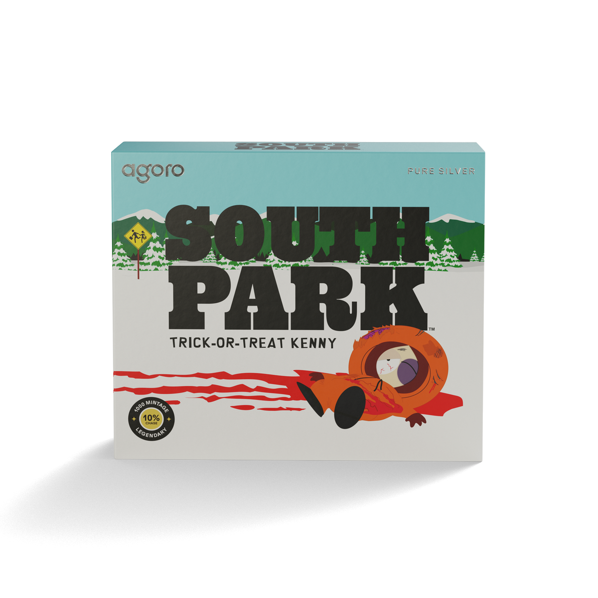 South Park Trick-or-Treat Kenny Silver Collectible agoro