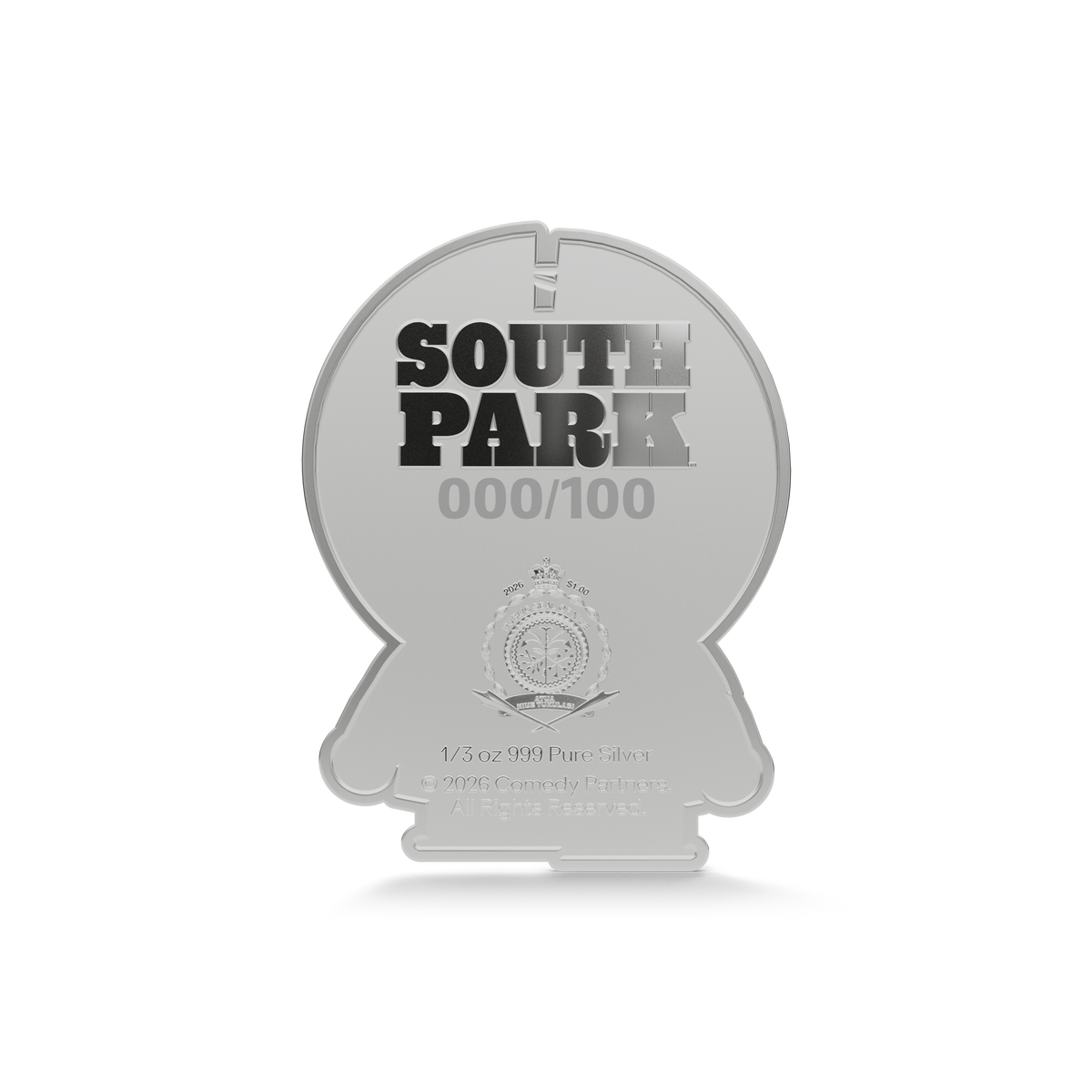 South Park Trick-or-Treat Kenny Silver Collectible agoro