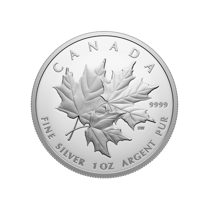 Triple Maple 1 Oz Fine Silver Coin Canada 2025