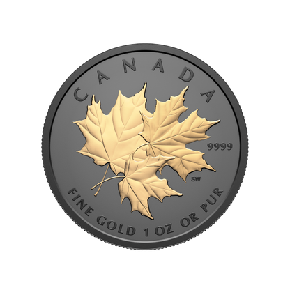 Triple Maple 1 Oz Pure Gold Coin 2026 Royal Canadian Mint
