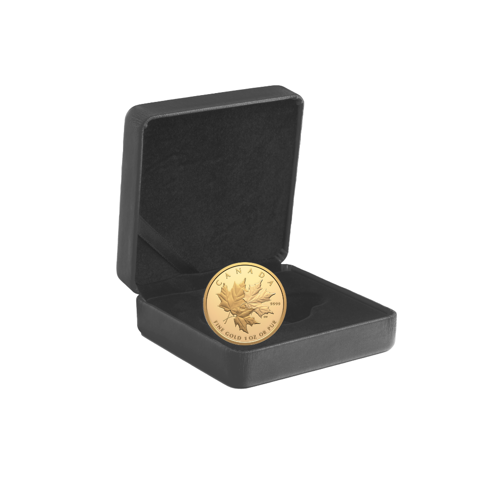 Triple Maple 1 Oz Pure Gold Coin Canada 2025
