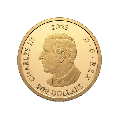 Triple Maple 1 Oz Pure Gold Coin Canada 2025