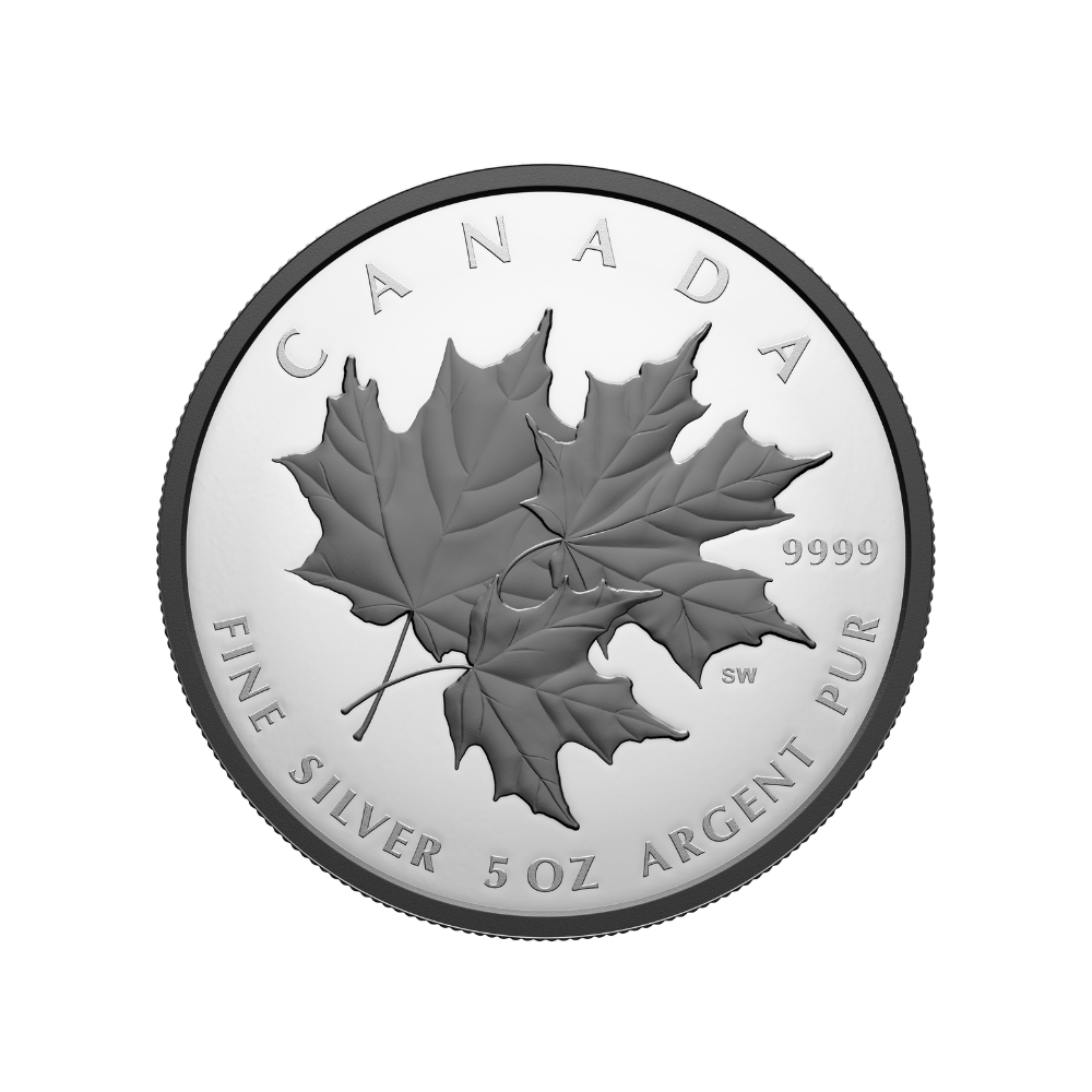 Triple Maple 5 Oz Fine Silver Coin 2026 Royal Canadian Mint