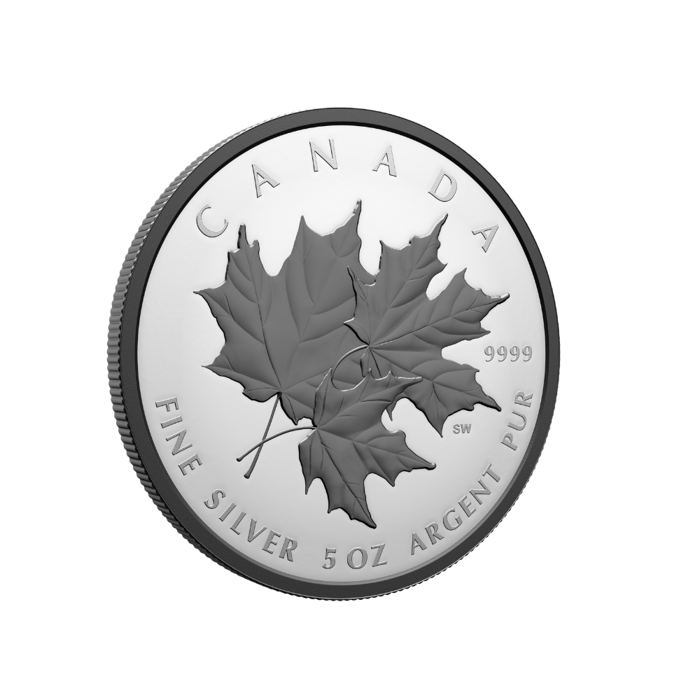 Triple Maple 5 Oz Fine Silver Coin 2026 Royal Canadian Mint
