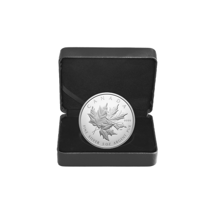 Triple Maple 5 Oz Fine Silver Coin Canada 2025