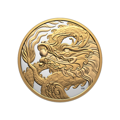 Triumphant Dragon 5 Oz Fine Silver Coin 2026 - Royal Canadian Mint