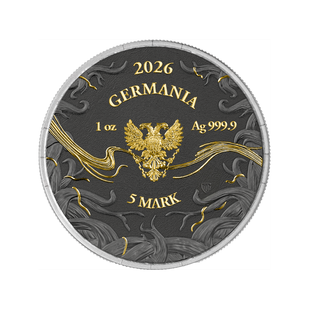 Triune Norns Set 3x1 Oz Silver Coin 5 Marks Germania 2026 Germania Mint