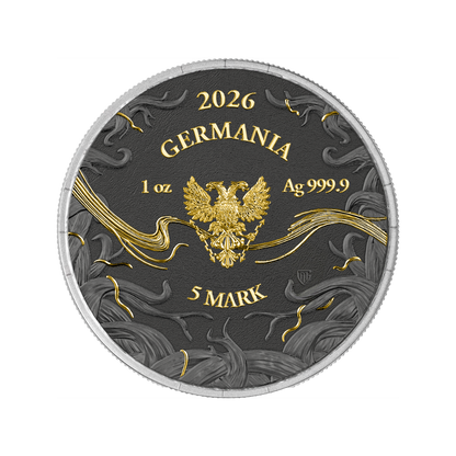Triune Norns Set 3x1 Oz Silver Coin 5 Marks Germania 2026 Germania Mint