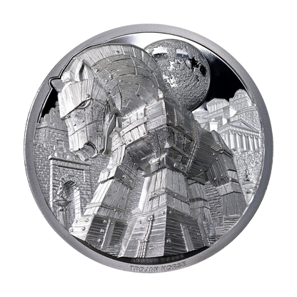 Trojan Horse 5 Oz Silver Coin 2026 Power Coin