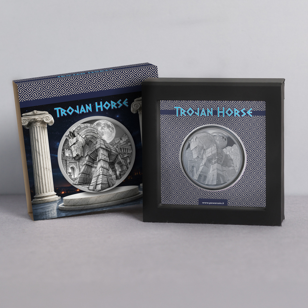 Trojan Horse 5 Oz Silver Coin 2026 Power Coin