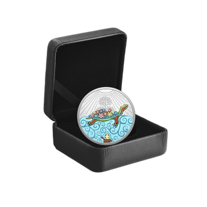Turtle Island 1 Oz Fine Silver Coin ROYAL CANADIAN MINT
