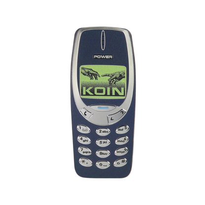 UNBREAKABLE PHONE Colored Gilded TechStalgic 2 Oz Silver Coin $2 Niue 2025