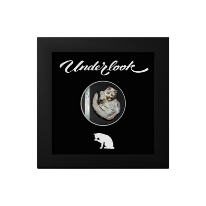 UNDER CAT Underlook 1 Oz Silver Coin $5 Cook Islands 2024