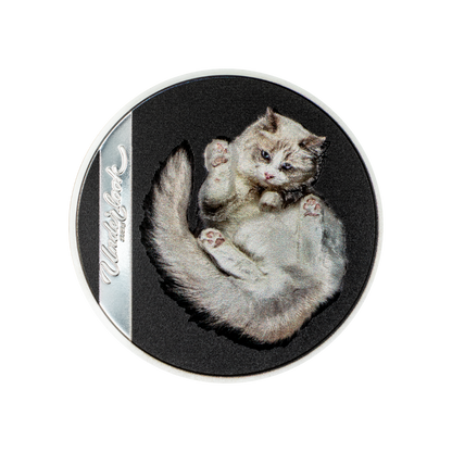 UNDER CAT Underlook 1 Oz Silver Coin $5 Cook Islands 2024