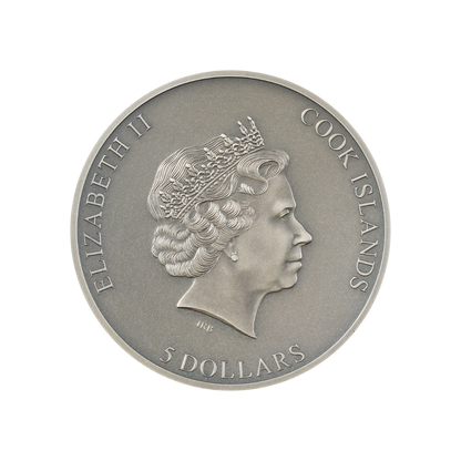 UNTRAPPED 1 Oz Silver Coin $5 Cook Islands 2022