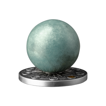 URANUS Solar System 2 Oz Silver Coin 10 Cedis Ghana 2025