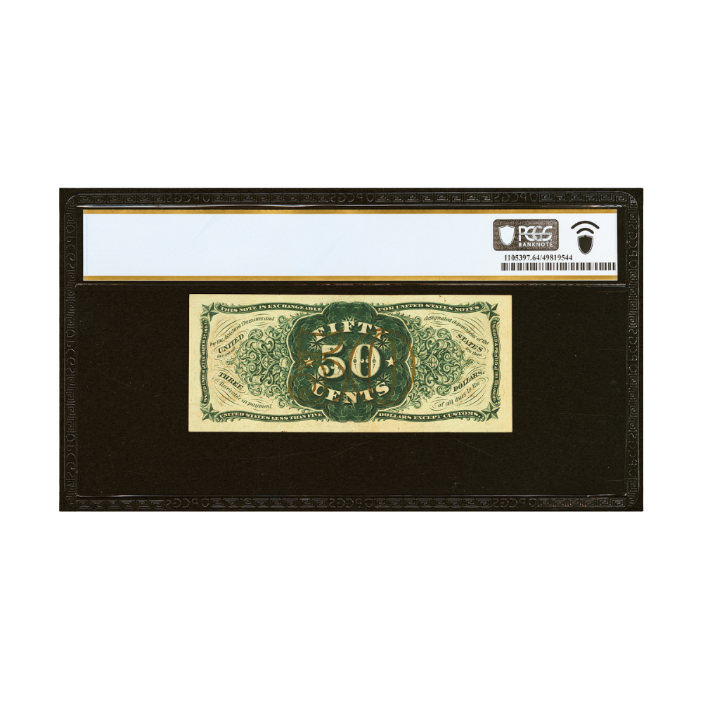 US 50 Cent Fr#1341 Third Issue Fractional Currency PCGS 64 Choice Uncirculated