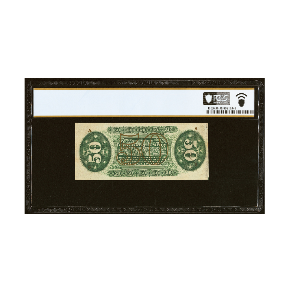 US 50 Cents Fr#1364Third Issue Fractional Currency PCGS 58 Choice AU
