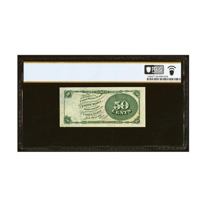US 50 Cents Fr#1376 Fourth Issue Fractional Currency PCGS 58 Choice AU PPQ