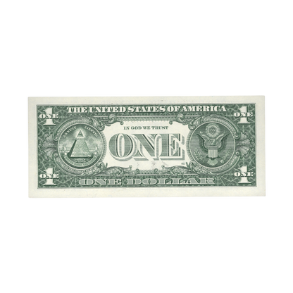 US $1 2021 Fr. 3007-E Federal Reserve Note Repeater Serial Number E94479447B UNC