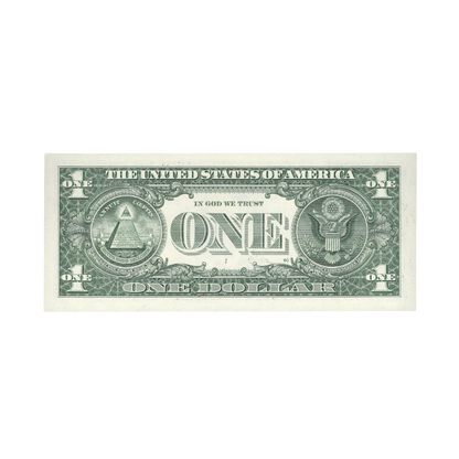 US $1 2021 Fr#3007-E Federal Reserve Note Radar Serial Number E94411449B UNC