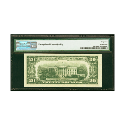 US $20 1950C Federal Reserve Note Cleveland ✯ Star PMG CU 64 EPQ
